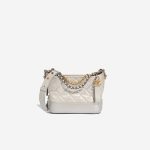 Chanel Gabrielle Small Lamb White Front | Sell your designer bag