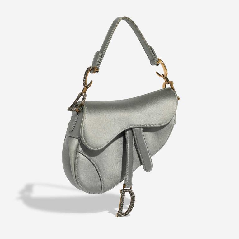 Dior Saddle Satin Grey | Verkaufen Sie Ihre Designertasche