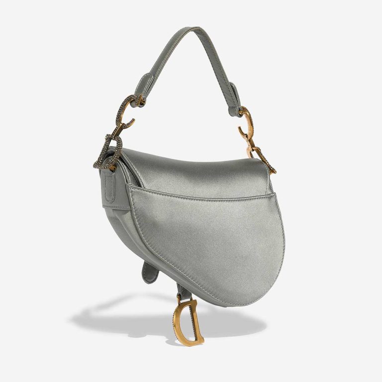 Dior Saddle Satin Grey | Verkaufen Sie Ihre Designertasche