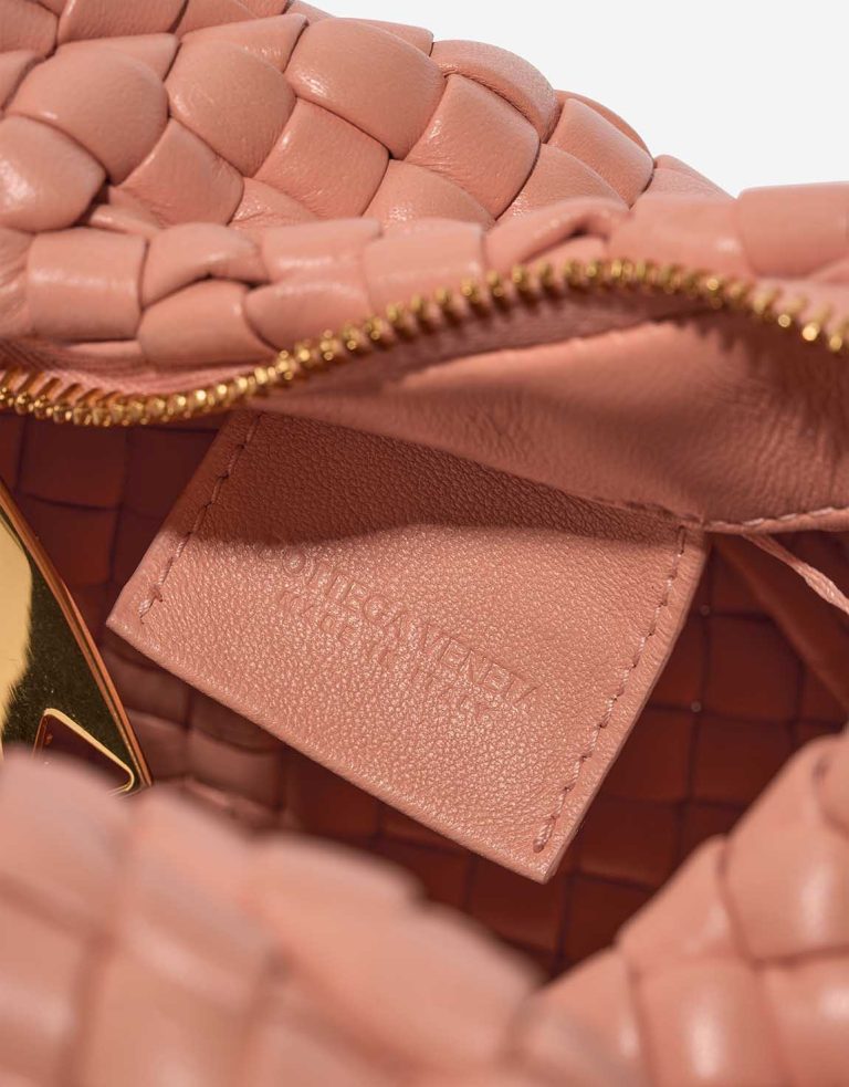 Bottega Veneta Padded Jodie Mini Salmon Logo | Sell your designer bag