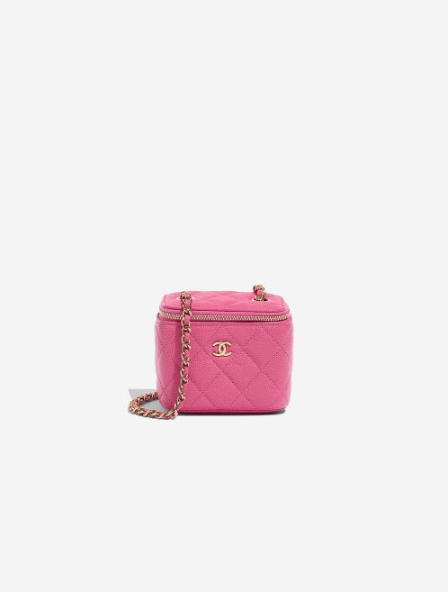 Chanel Vanity Mini Lammleder Pink Front | Verkaufen Sie Ihre Designer-Tasche