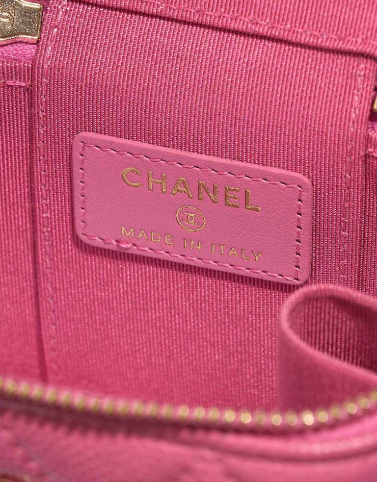 Chanel Vanity Mini Lamb Pink Logo | Sell your designer bag