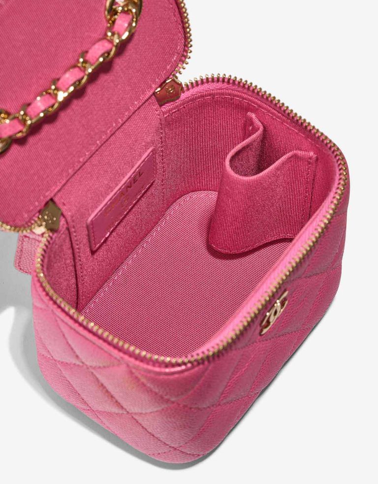 Chanel Vanity Mini Lamb Pink Inside | Sell your designer bag