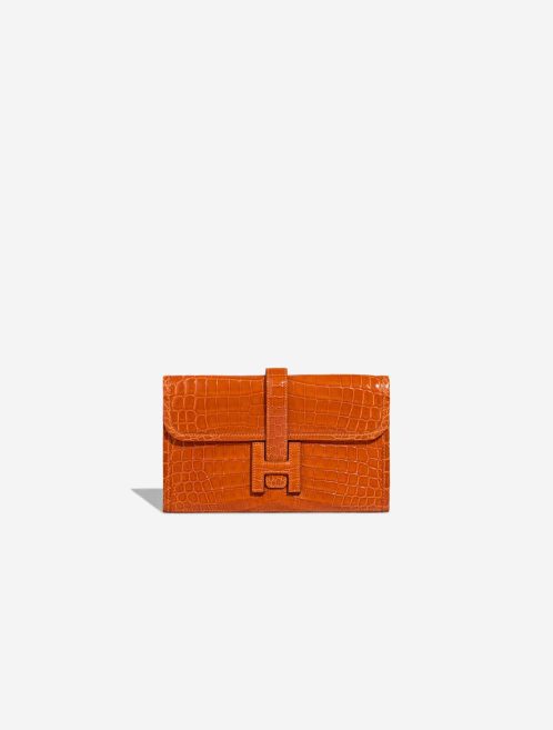 Hermès Jige Mini Niloticus Crocodile Pain d'Épice Front | Sell your designer bag