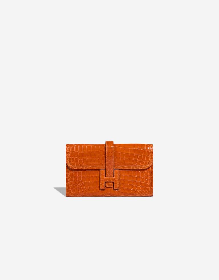 Hermès Jige Mini Niloticus Crocodile Pain d&#039;Épice Front | Vendre votre sac de créateur