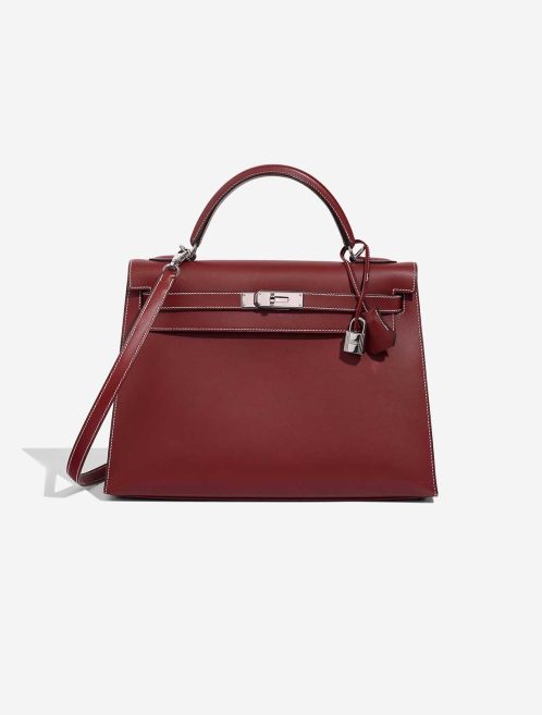 Hermès Kelly 32 Box Rouge H Front | Vendez votre sac de créateur