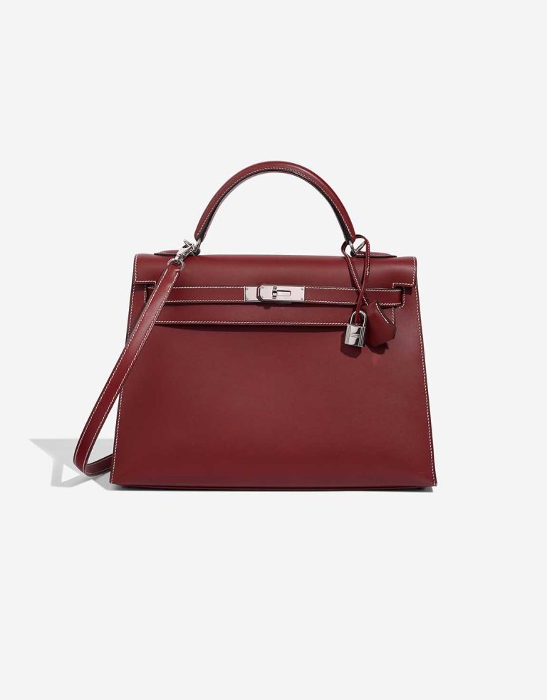 Hermès Kelly 32 Box Rouge H Front | Sell your designer bag