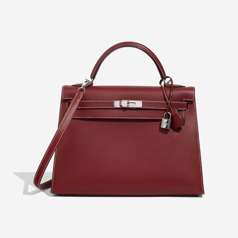 Hermès Kelly 32 Box Rouge H Front | Sell your designer bag