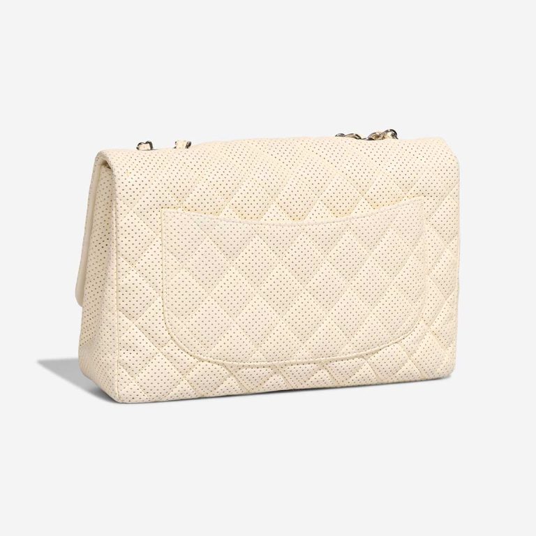 Chanel Timeless Jumbo Perforated Lamb White | Sell your designer bag