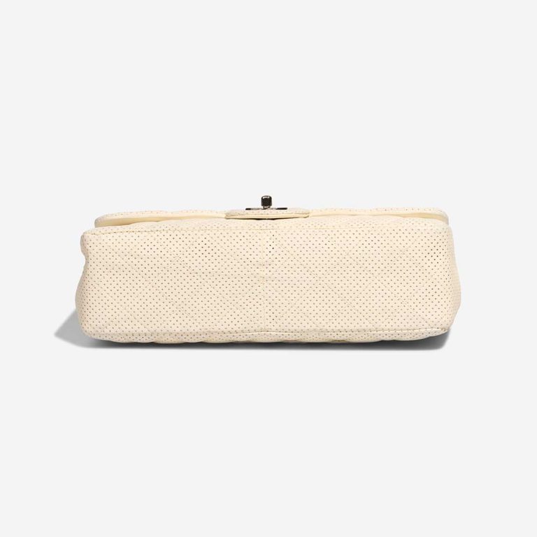 Chanel Timeless Jumbo Perforated Lamb White | Sell your designer bag