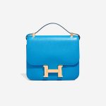 Hermès Constance 24 Evercolor Bleu Zanzibar Front | Sell your designer bag