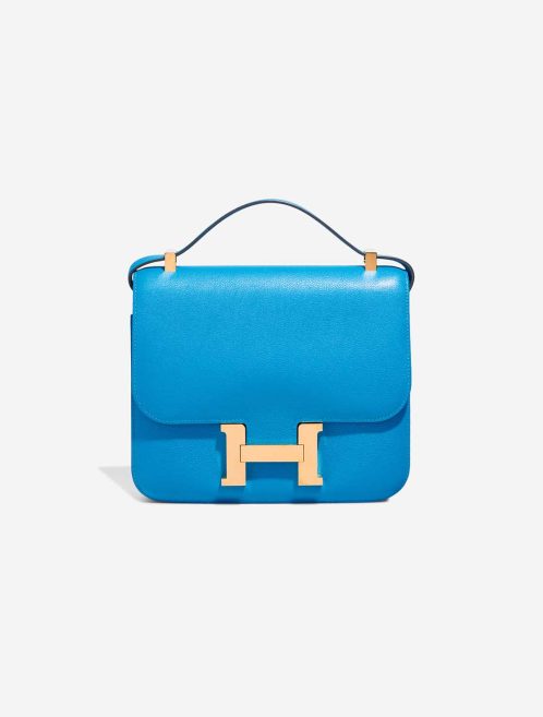 Hermès Constance 24 Evercolor Bleu Zanzibar Front | Sell your designer bag