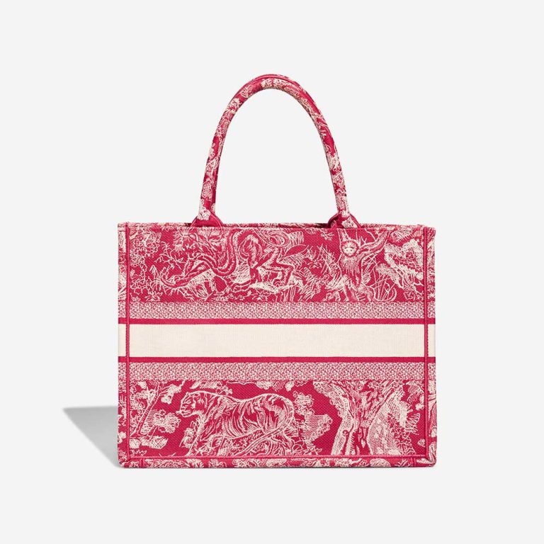 Dior Book Tote Medium Canvas Red / White | Sell your designer bag