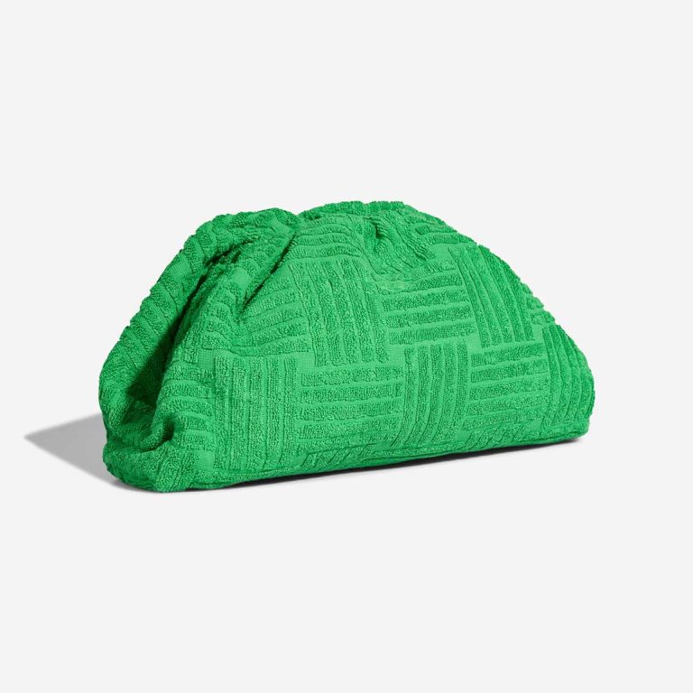 Bottega Veneta Pouch Cotton Terry Green | Sell your designer bag