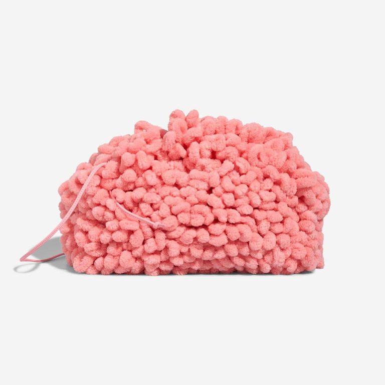 Bottega Veneta Pouch Chenille / Lamb Pink Front | Sell your designer bag