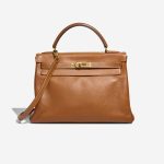 Hermès Kelly 32 Courchevel Camel Front | Sell your designer bag