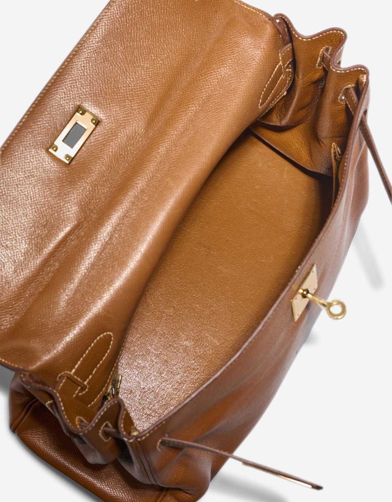 Hermès Kelly 32 Courchevel Camel Inside | Sell your designer bag