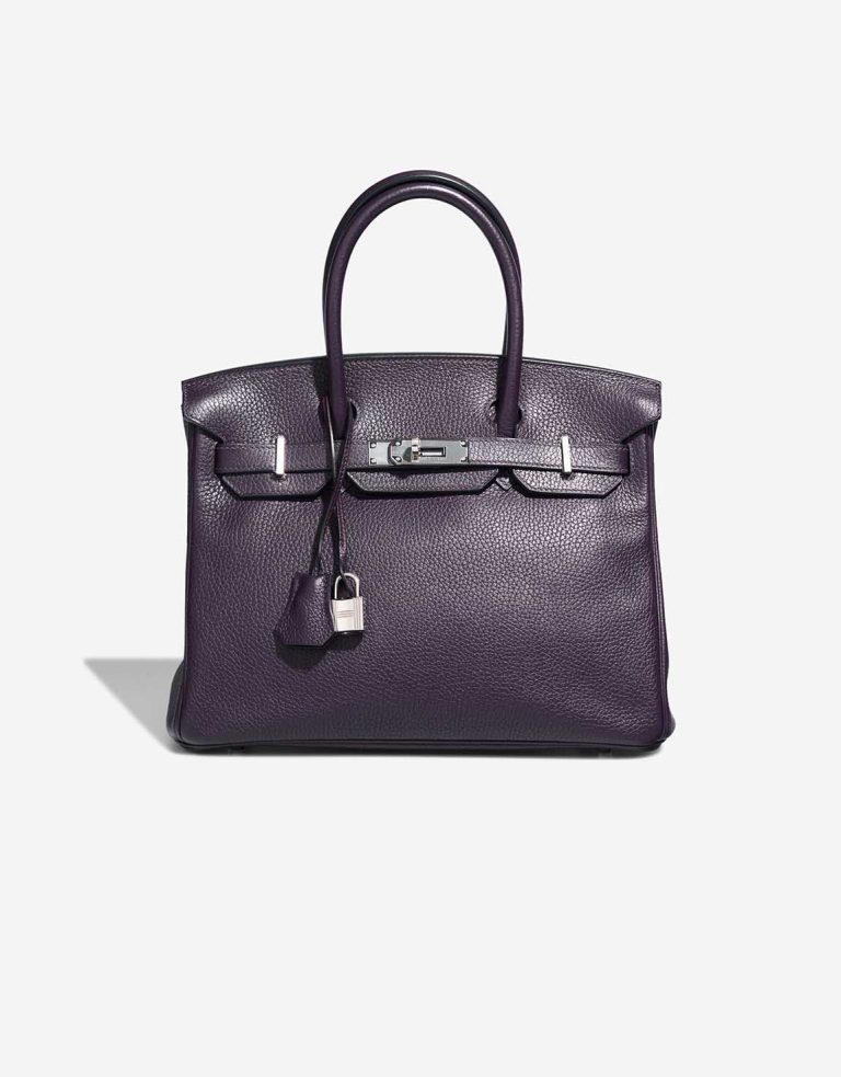 Hermès Birkin 30 Togo Cassis Front | Sell your designer bag