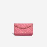 Chanel Timeless Wallet On Chain Lamb Pink Front | Sell your designer bag