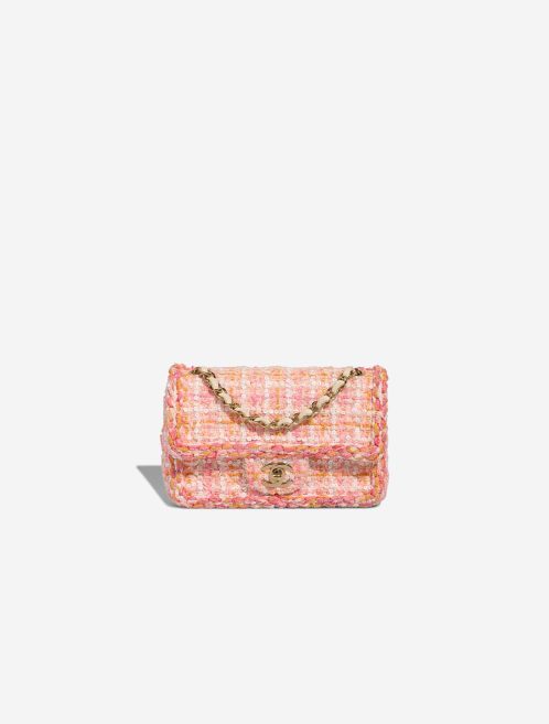 Chanel Timeless Mini Rectangular Tweed Pink Front | Verkaufen Sie Ihre Designer-Tasche