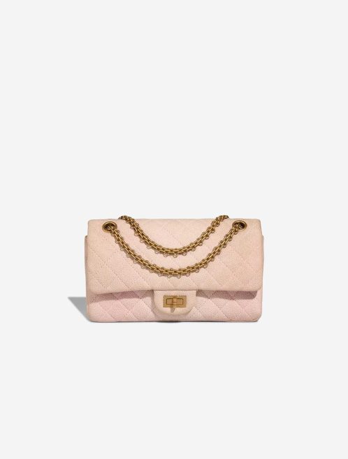 Chanel 2.55 Reissue 225 Tweed Nude Front | Verkaufen Sie Ihre Designer-Tasche