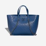 Chanel Shopping Tote Blue Front | Sell your designer bag