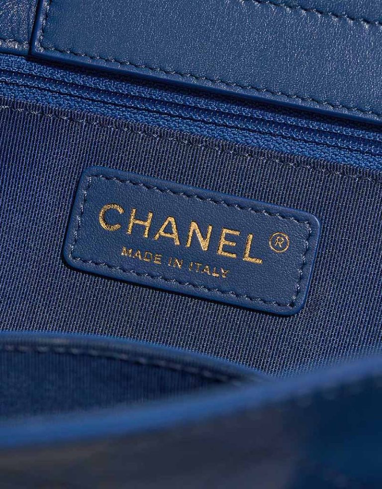 Chanel Shopping Tote Blau Logo | Verkaufen Sie Ihre Designertasche