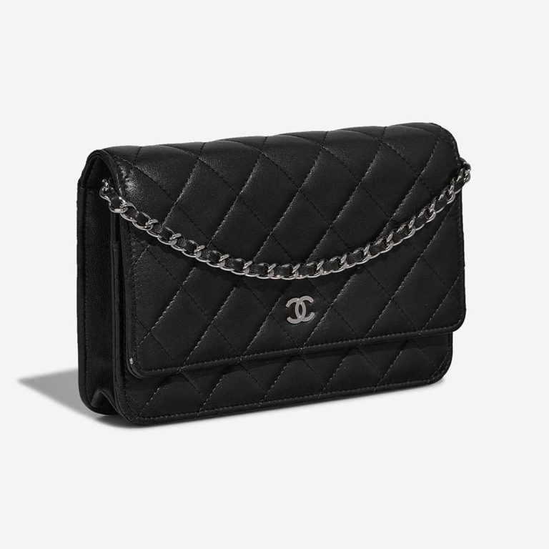 Chanel Wallet On Chain Lamb Black | Sell your designer bag