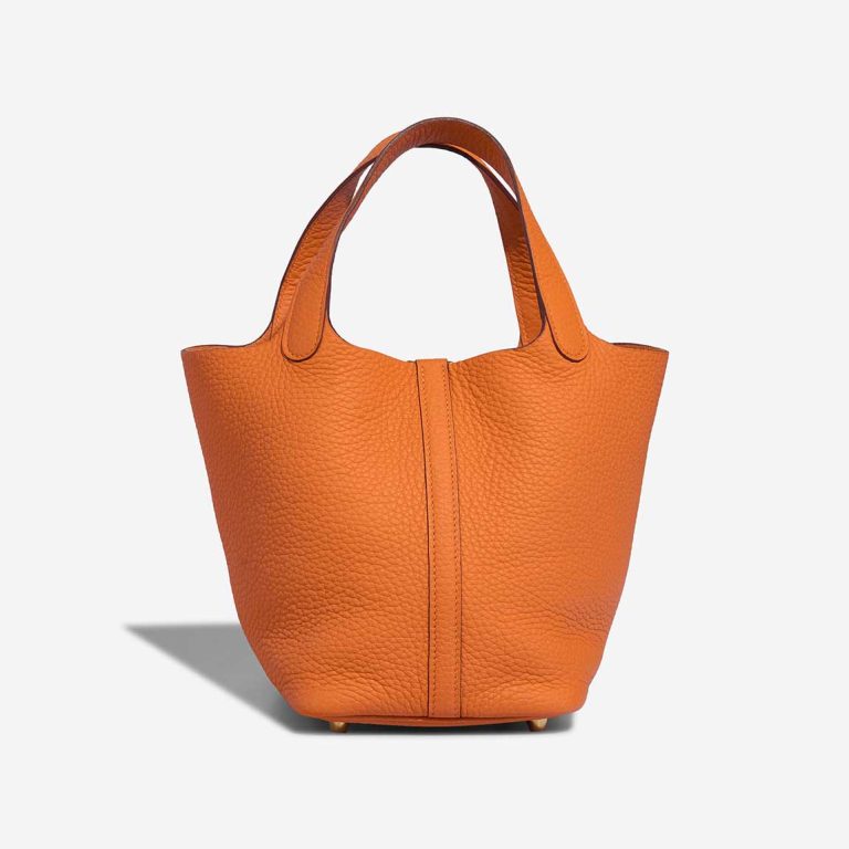 Hermès Picotin 18 Taurillon Clémence Orange | Sell your designer bag