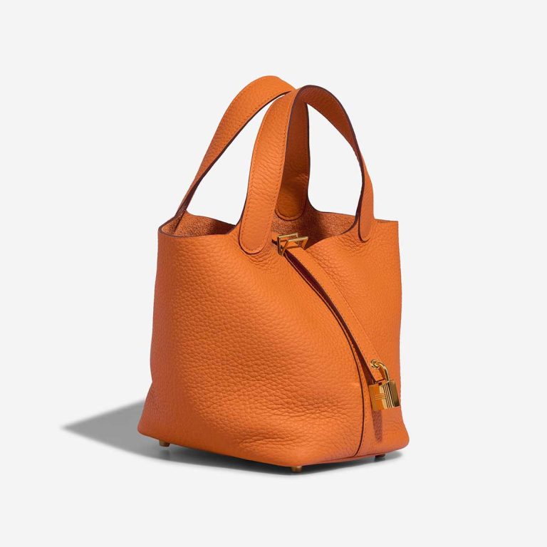 Hermès Picotin 18 Taurillon Clémence Orange | Sell your designer bag