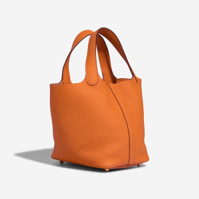 Hermès Picotin 18 Taurillon Clémence Orange | Sell your designer bag