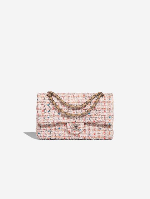 Chanel Timeless Medium Tweed Multicolour Front | Vendez votre sac de créateur