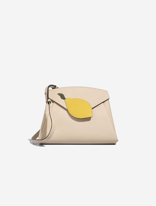 Hermès Tutti Frutti Swift Craie / Jaune Citron Front | Sell your designer bag