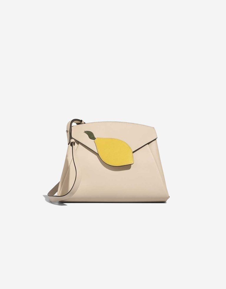 Hermès Tutti Frutti Swift Craie / Jaune Citron Front | Sell your designer bag