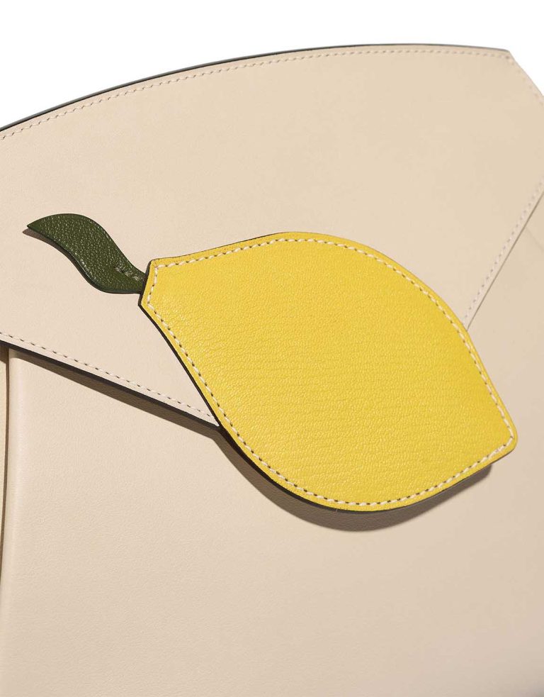 Hermès Tutti Frutti Swift Craie / Jaune Citron Closing System | Sell your designer bag