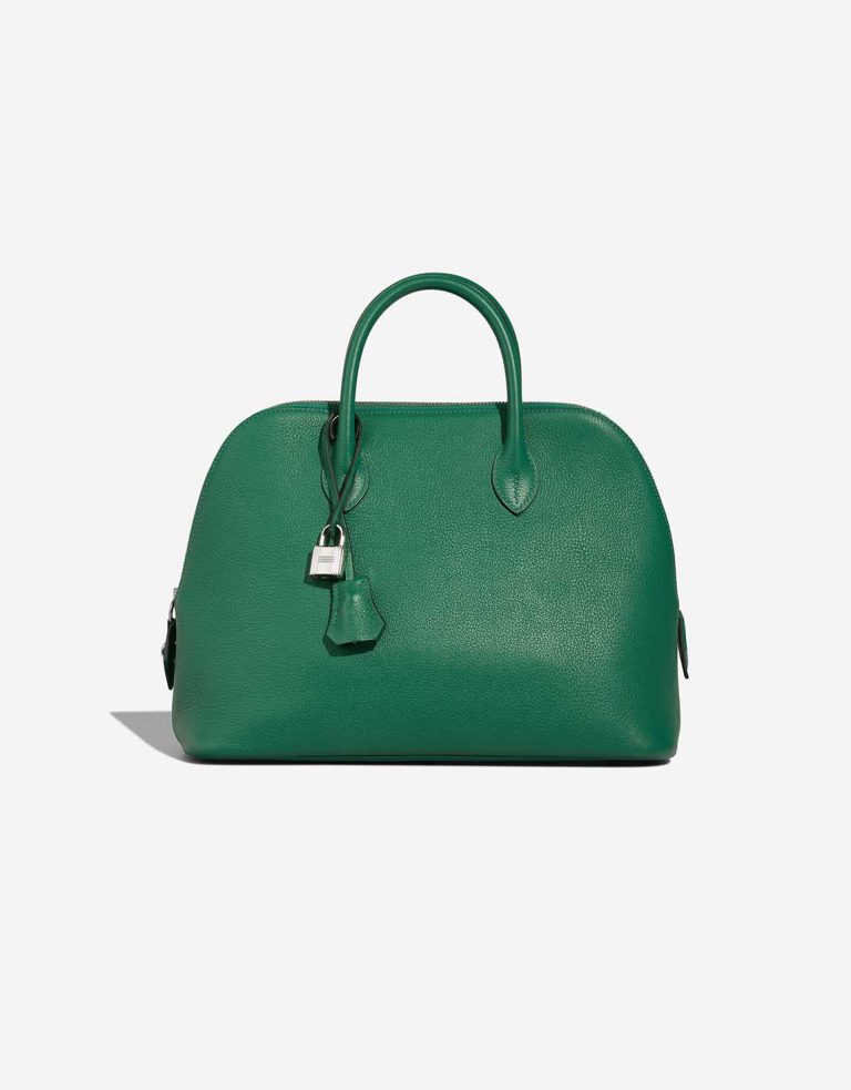 Hermès Bolide 1923 30 Evercolor Vert Jade Front | Verkaufen Sie Ihre Designertasche