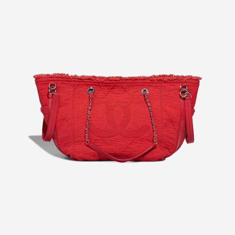 Chanel Deauville Medium Canvas Red Front | Sell your designer bag