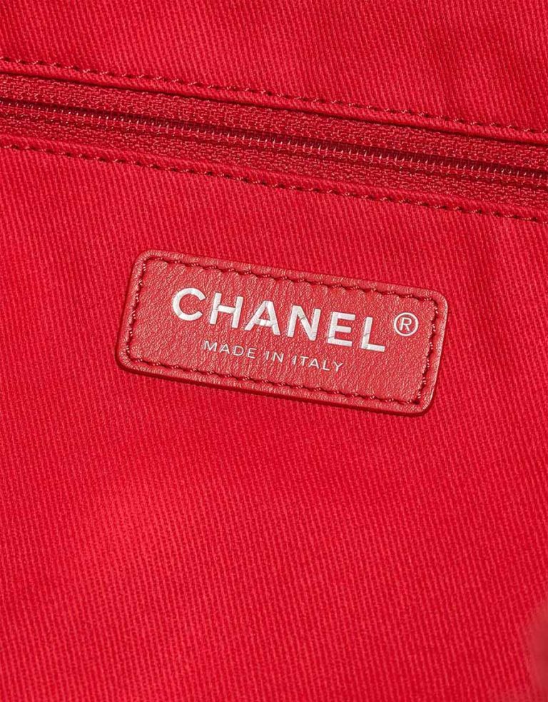 Chanel Deauville Medium Canvas Red Logo | Sell your designer bag