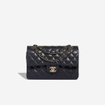 Chanel Timeless Small Lamb Dark Blue Front | Sell your designer bag