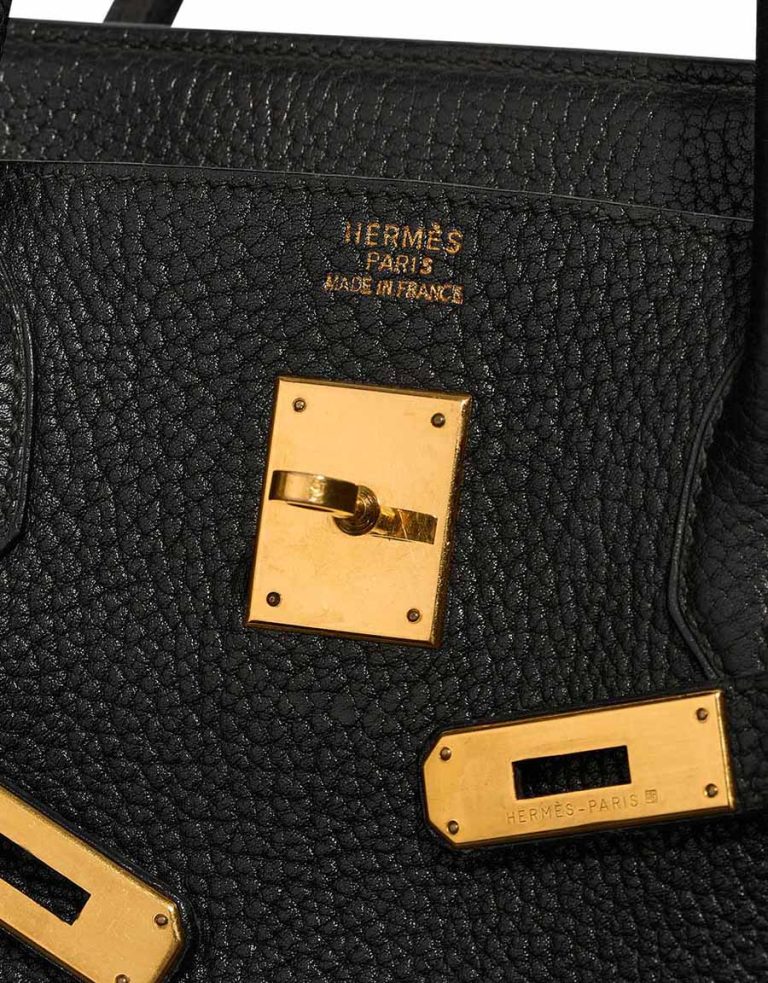 Hermès Birkin 40 Vache Fjord Black Logo | Sell your designer bag