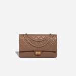 Chanel 2.55 Reissue 226 Aged Kalbsleder Brown Front | Verkaufen Sie Ihre Designer-Tasche