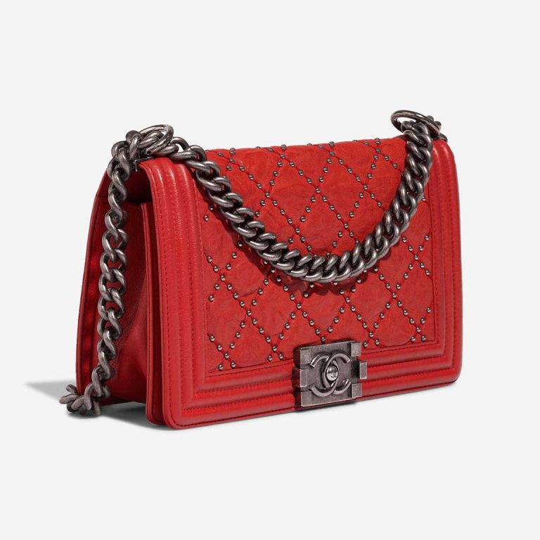 Chanel Boy Old Medium Calf Red | Vendez votre sac de créateur