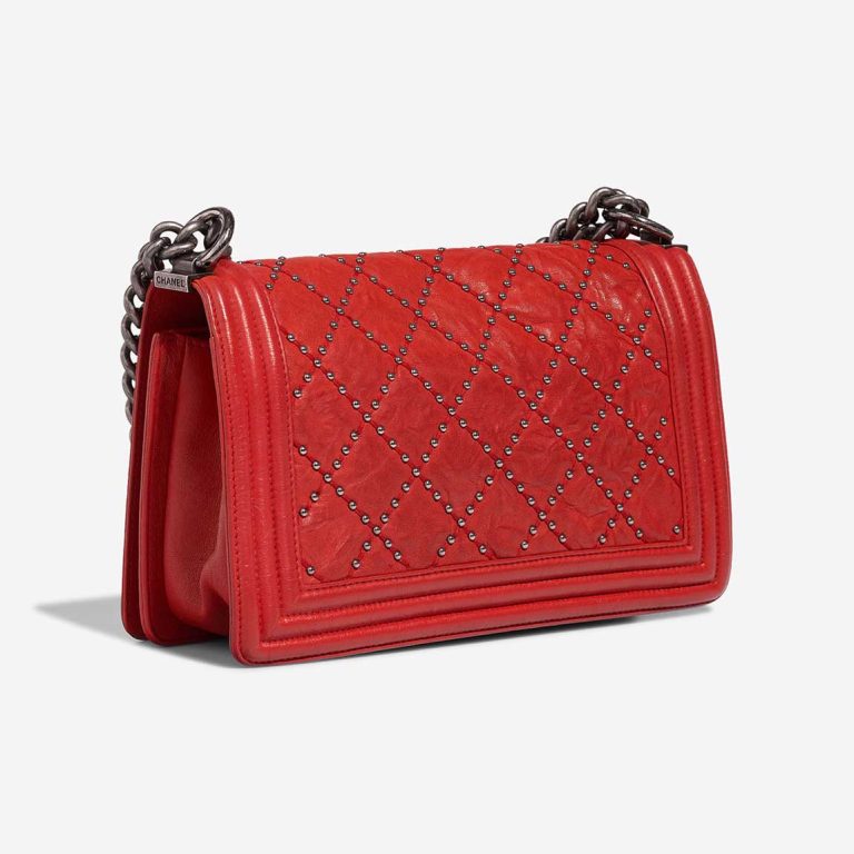 Chanel Boy Old Medium Calf Red | Vendez votre sac de créateur