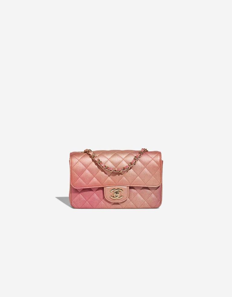 Chanel Timeless Flap Bag Mini Rectangular Lamb Bronze Front | Sell your designer bag