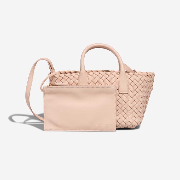 Bottega Veneta Cabat Mini Calf Peach Front | Sell your designer bag