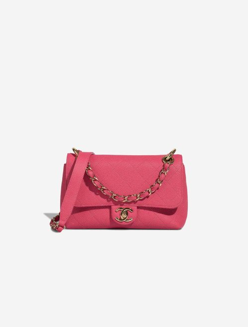 Chanel Timeless City Walk Small Caviar Pink Front | Sell your designer bag