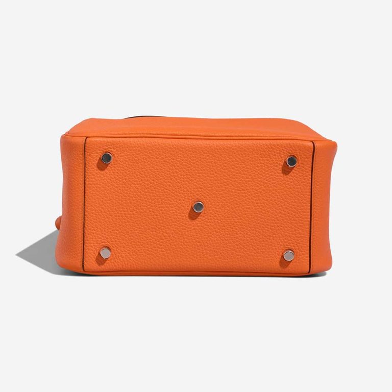 Hermès Lindy 26 Taurillon Clémence Orange Minium | Verkaufen Sie Ihre Designer-Tasche