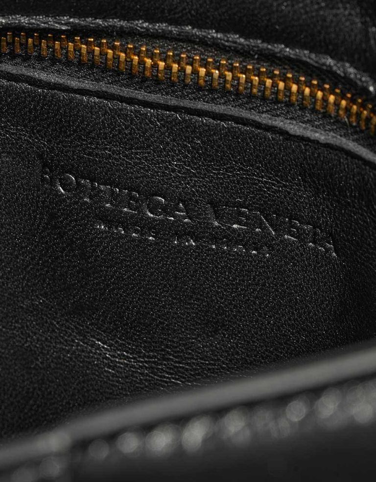 Bottega Veneta Cassette Medium Lamb Black Logo | Sell your designer bag