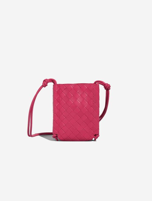 Bottega Veneta Crossbody Bag Mini Calf Pink Front | Vendre votre sac de créateur