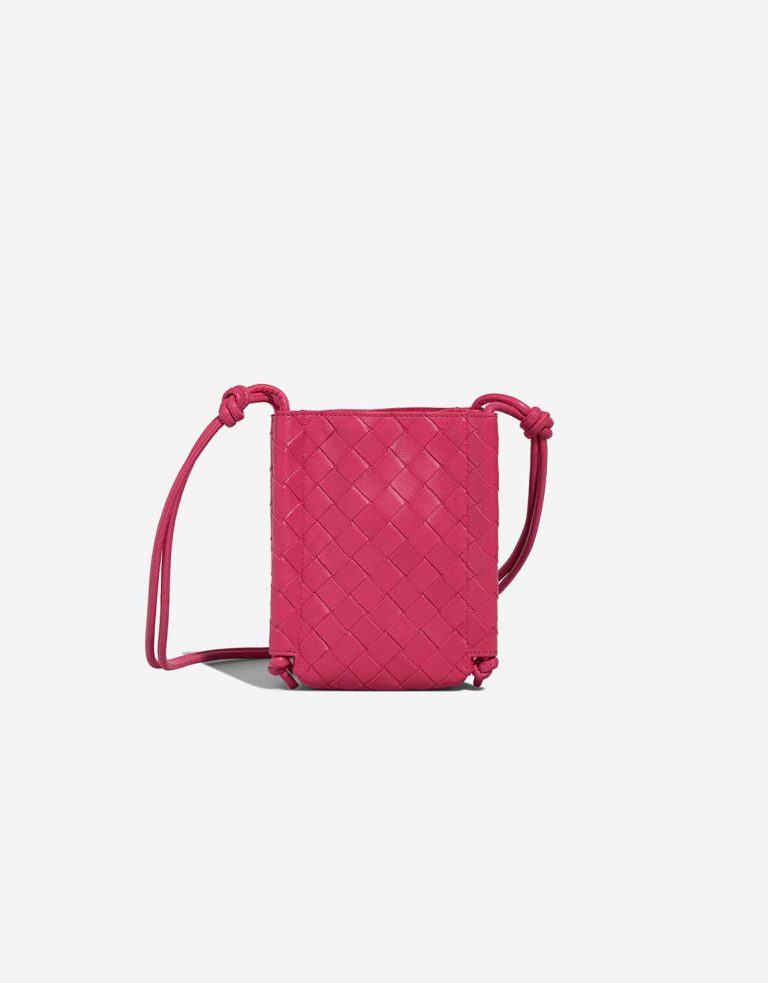 Bottega Veneta Crossbody Bag Mini Calf Pink Front | Vendre votre sac de créateur